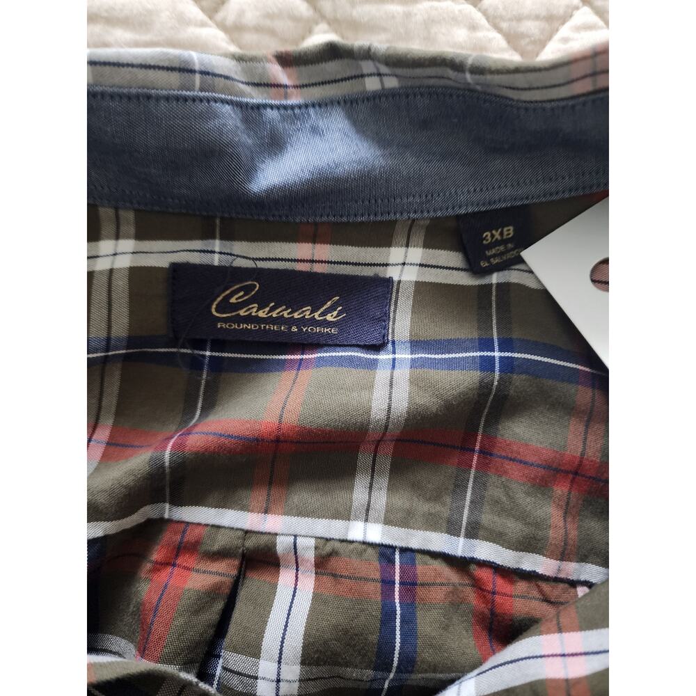 Roundtree And Yorke Casuals Button Down Dress Shi… - image 5